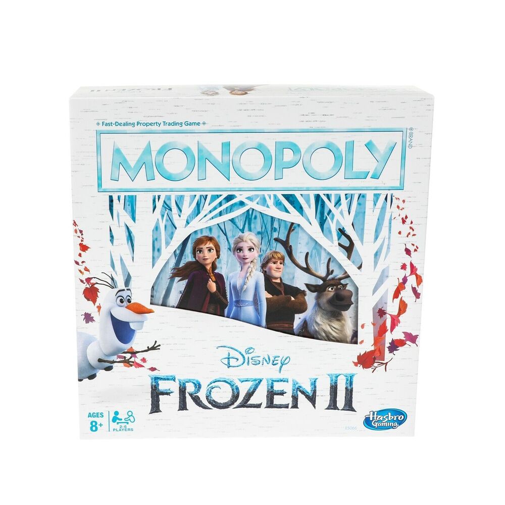 Disney Frozen II 2 Monopoly Board Game By Hasbro 2019 Sealed New in Hand
